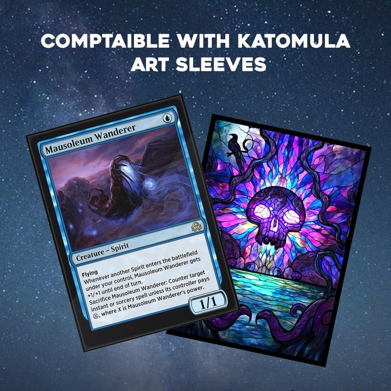 Katomula 1200CT Perfect Fit Inner Sleeves for Double Sleeving, Clear Card Sleeves for MTG, PKM, TCG, Flesh & Blood and Gaming Cards - Image 5